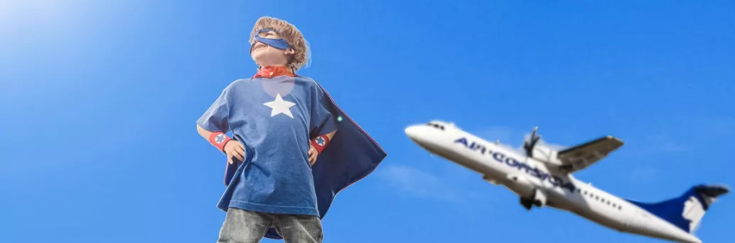 Traveling with a child aged 2 to 11 inclusive